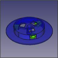 3Dモデルターンテーブル-組立